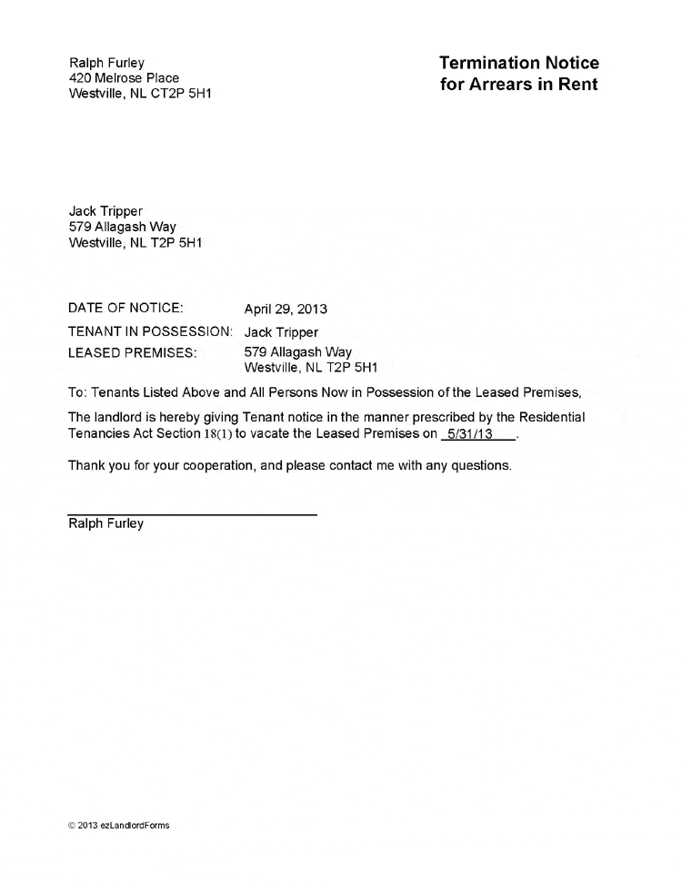 Moving Out Notification Letter Sample Best Of Vacate Letter To Tenant