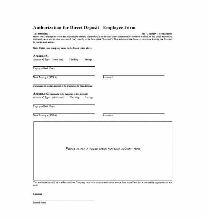19 Quickbooksintuit Direct Deposit Forms Download 2024 3311