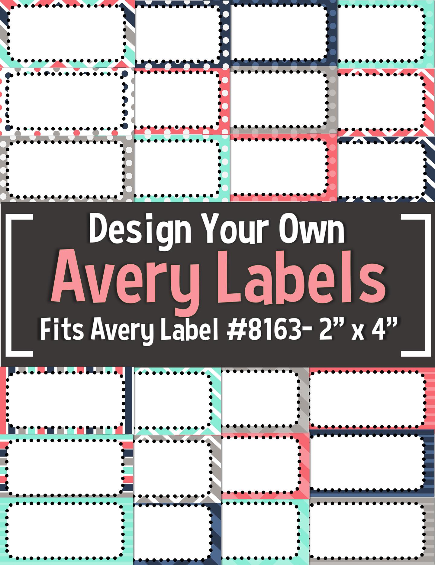 Avery 8163 Template For Word