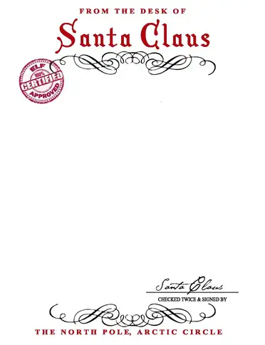 25 free printable letter from santa templates realia project