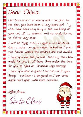 25+ FREE Printable Letter from Santa Templates - Realia Project