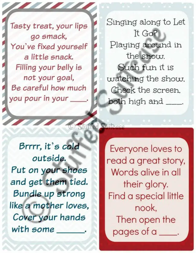 29+ Secret Santa Clues & Riddles [Printable Ideas for 2022]