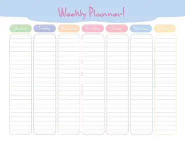 29 free printable weekly planner templates realia project